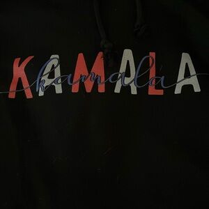 Brand new Kamala oversized hoodie XL black kangaroo pocket